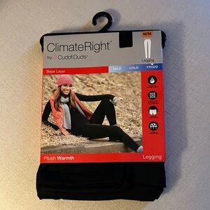 ClimateRight by Cuddl Duds Base Layer M Leggings